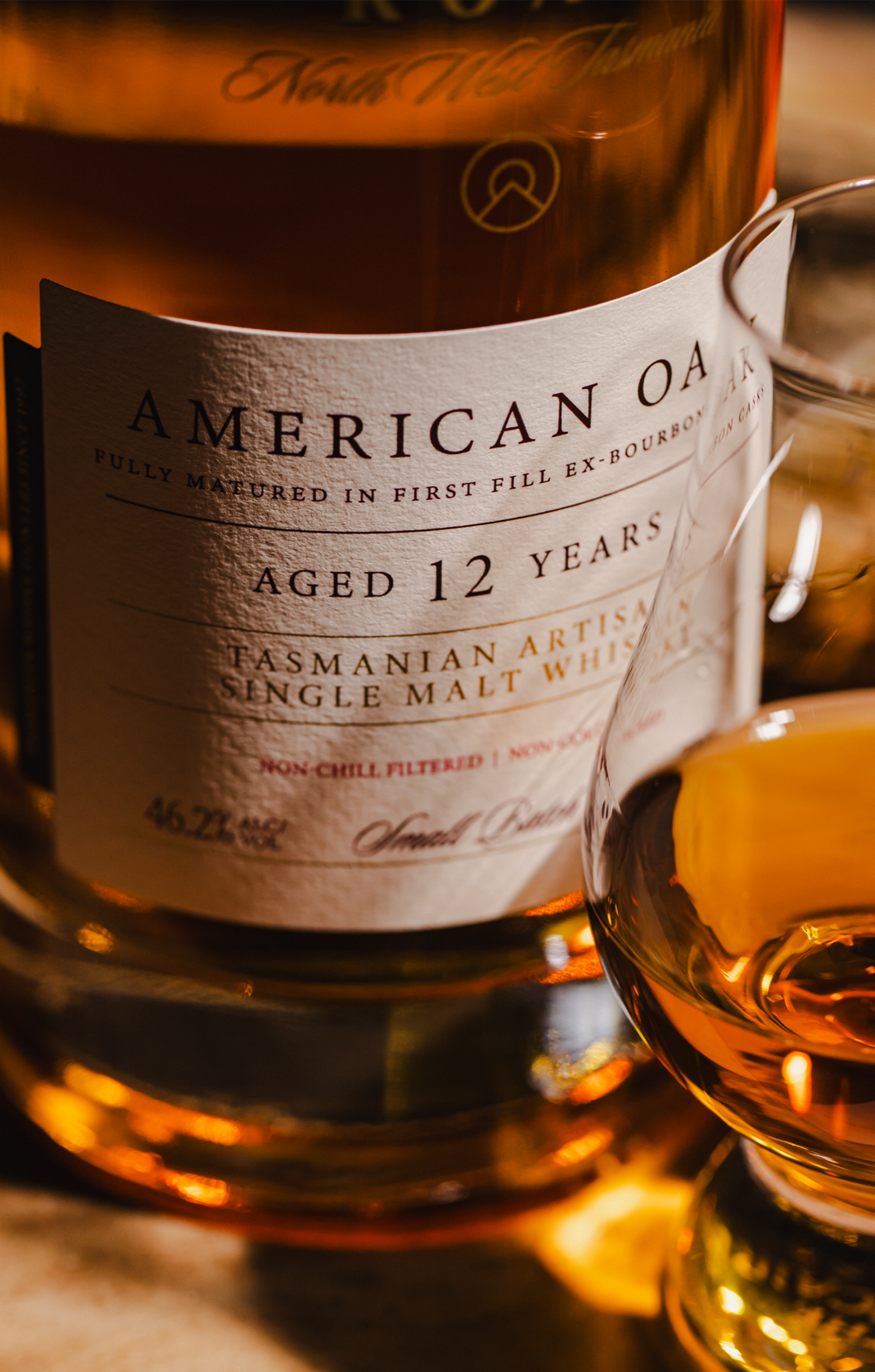 American Oak 12 Year Old Tasmanian Single Malt Whisky