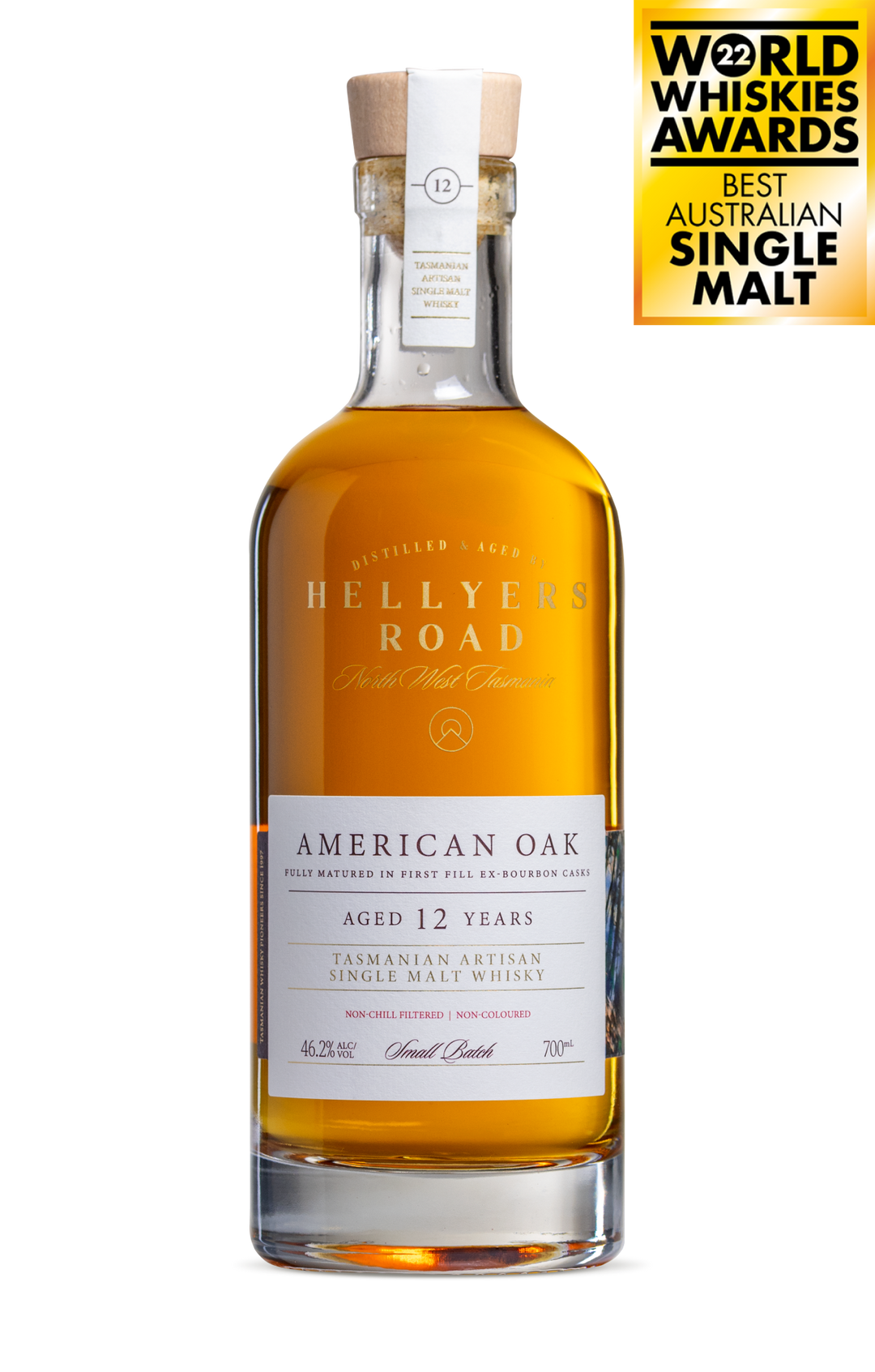 American Oak 12 Year Old Tasmanian Single Malt Whisky