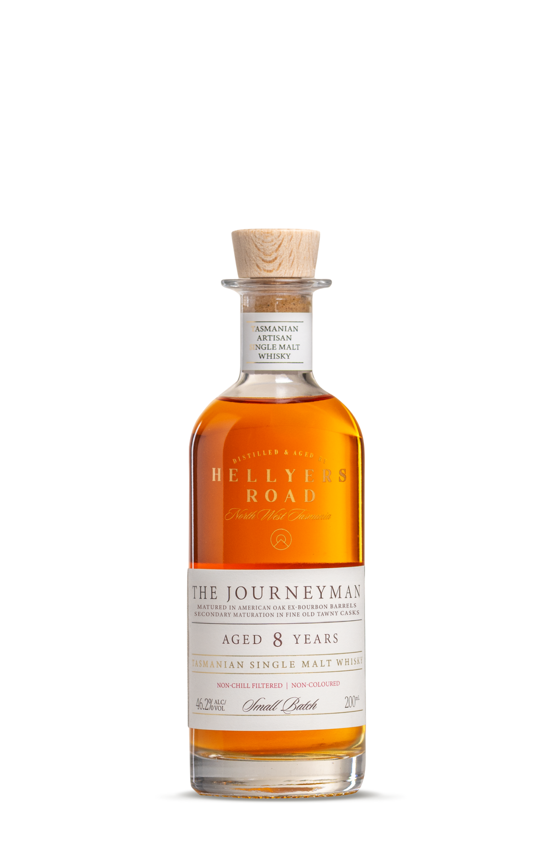 The Journeyman 8 Year Old  Tasmanian Single Malt Whisky - 200mL