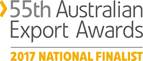 2017 - 55th Australian Export Awards - Finalist