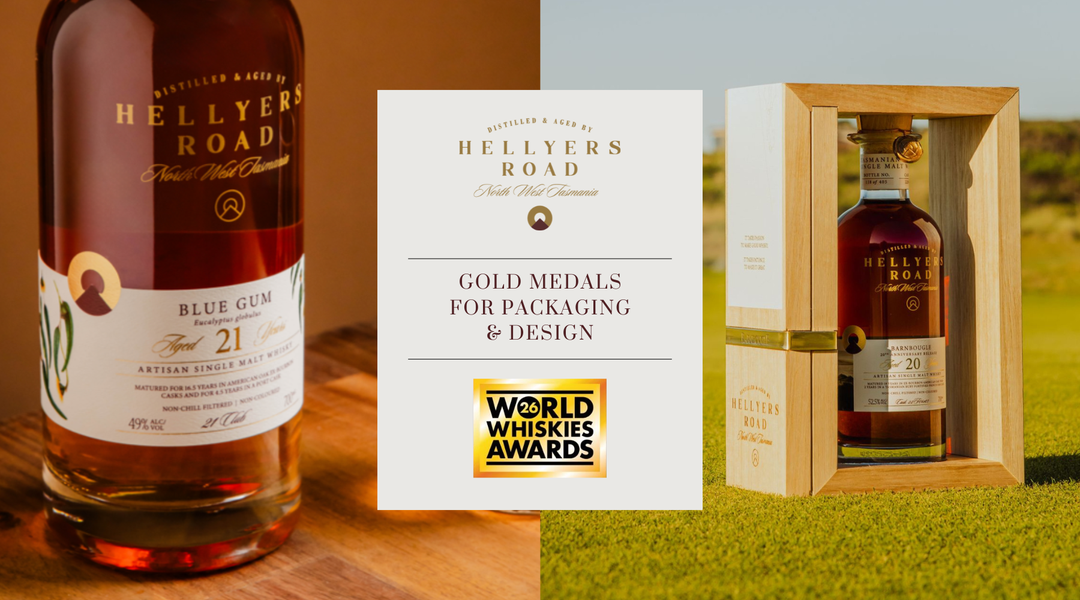 Hellyers Road wins Gold for Design at World Whiskies Awards 2026