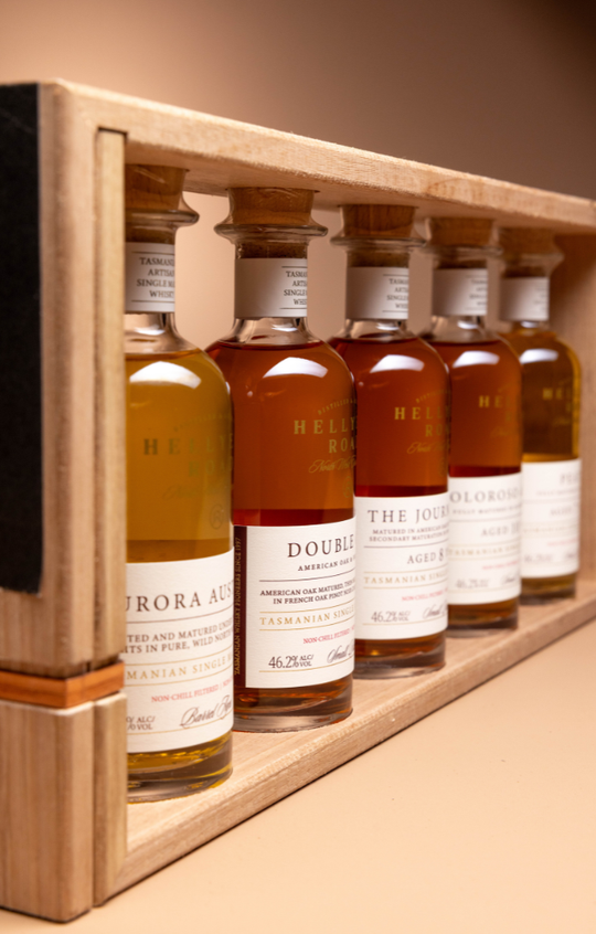 Wooden Gift Pack | Five Whiskies