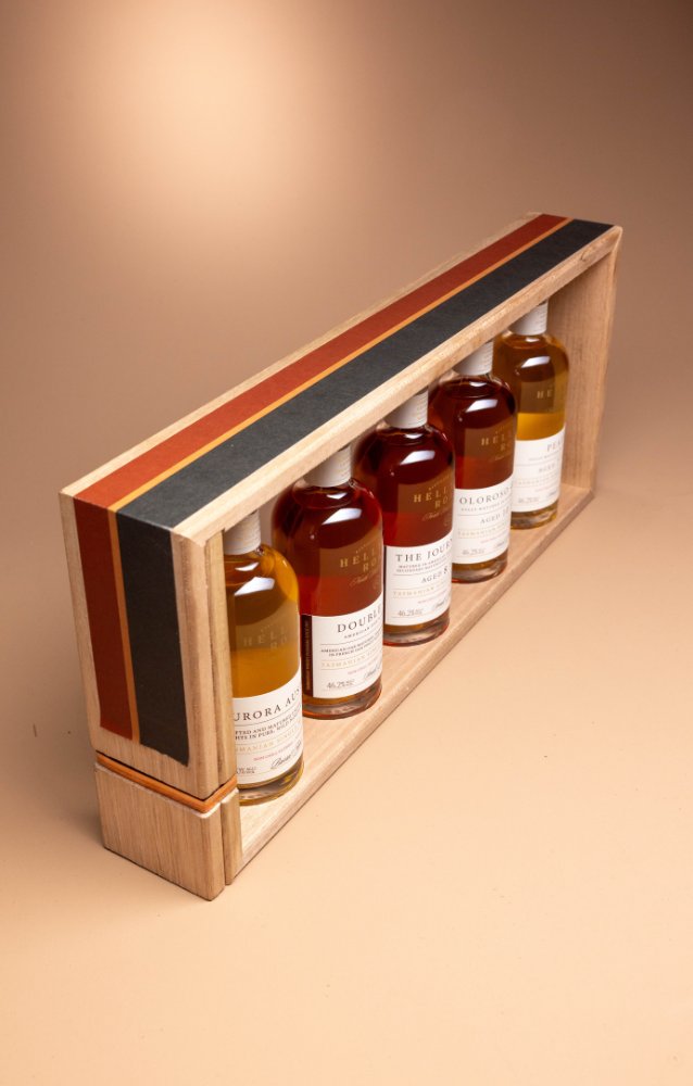 Wooden Gift Pack | Five Whiskies