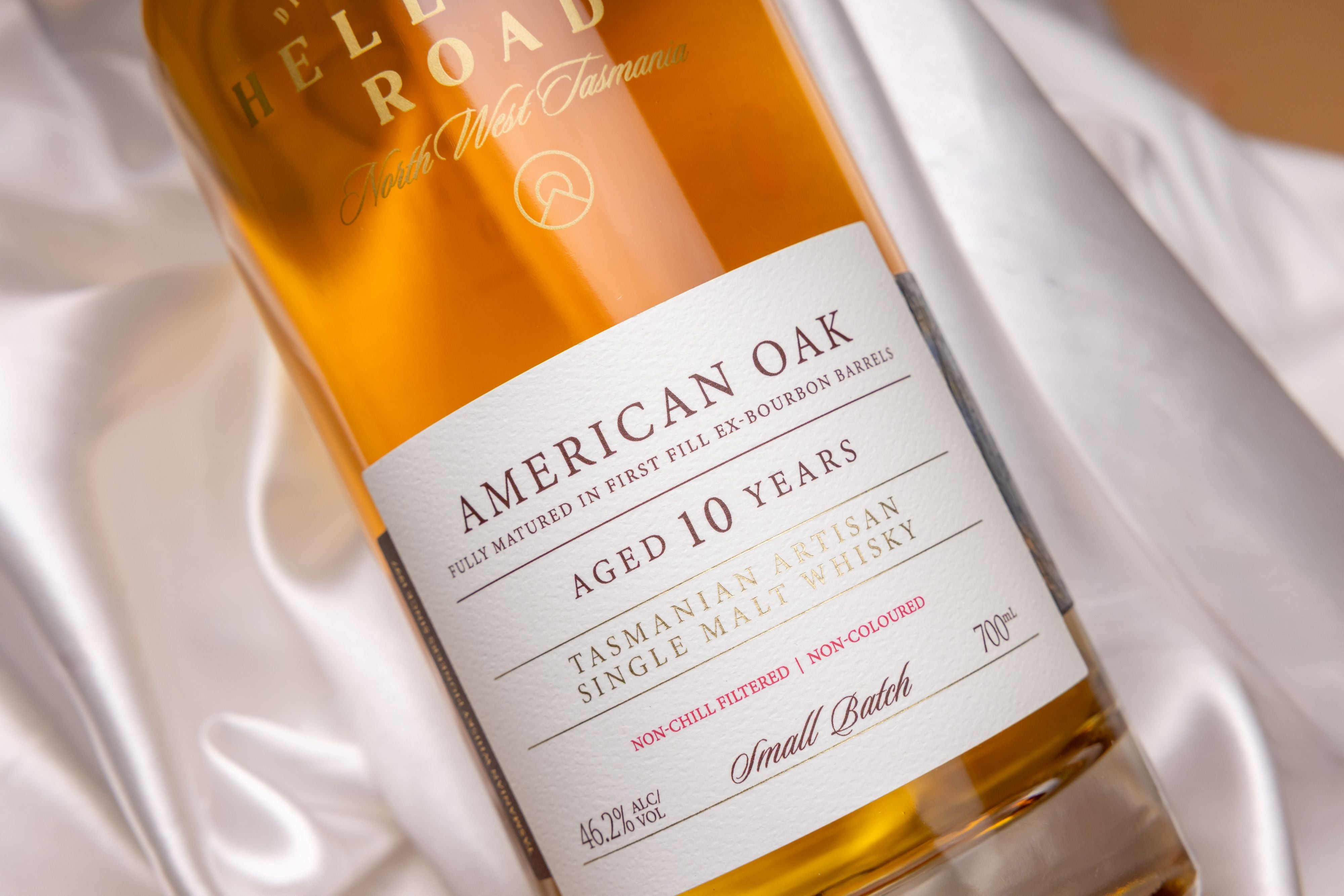 American Oak 10 Year Old Tasmanian Single Malt Whisky – Hellyers