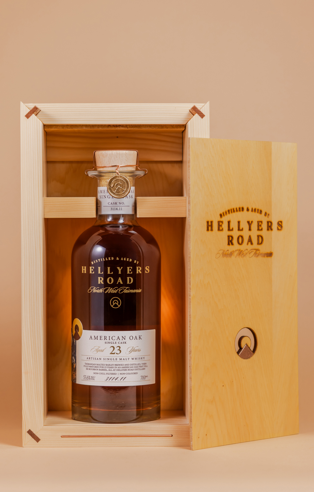 American Oak 23 Year Old Single Cask 3114.11 Tasmanian Single Malt Whisky