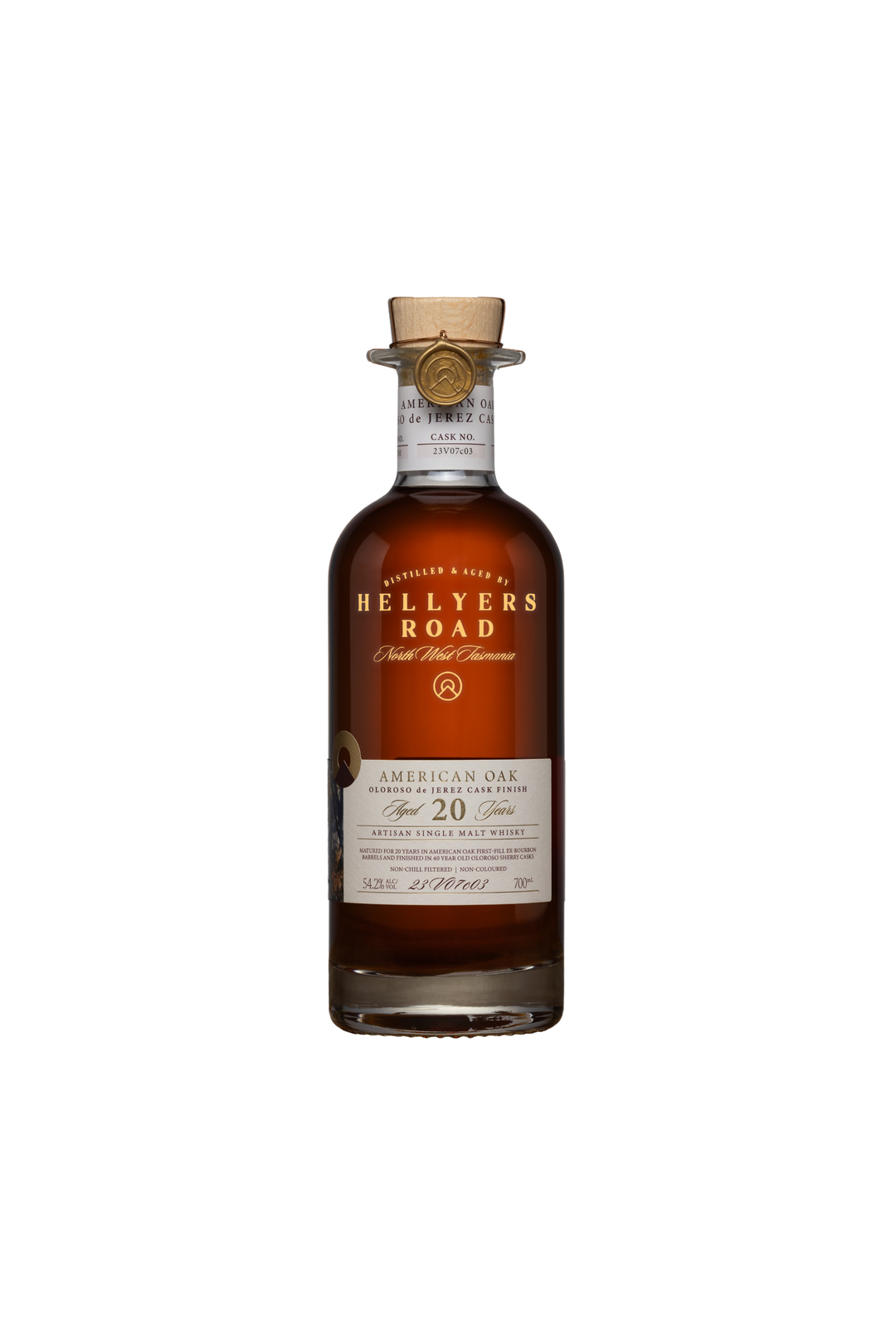 20 Year old American Oak Oloroso de Jerez Cask Finish