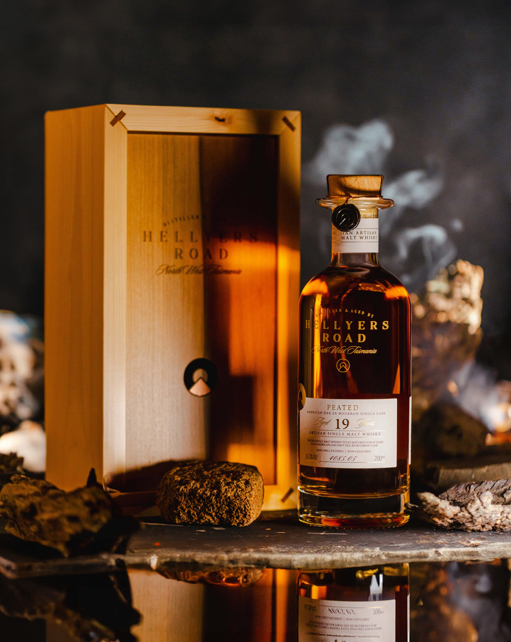 Peated 19 Year Old Tasmanian Single Malt Whisky