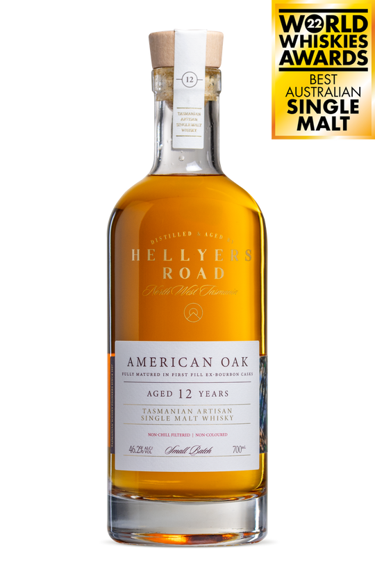 American Oak 12 Year Old Tasmanian Single Malt Whisky