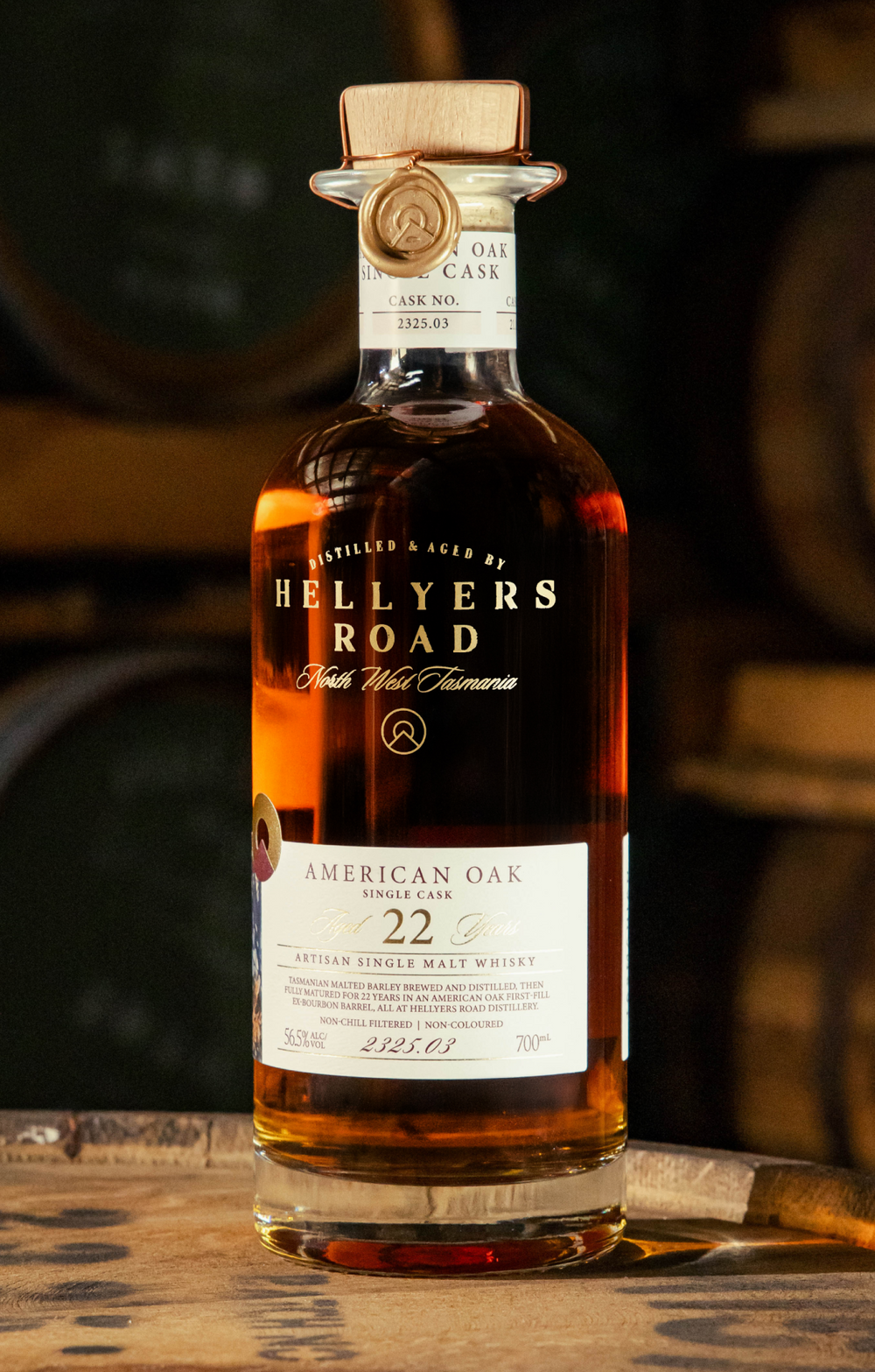 American Oak 22 Year Old Tasmanian Single Malt Whisky