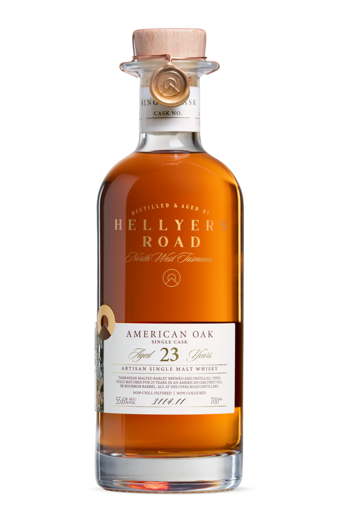 American Oak 23 Year Old Single Cask 3114.11 Tasmanian Single Malt Whisky