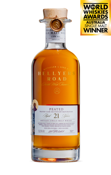 Peated Cask Finish 21 Year Old Tasmanian Single Malt Whisky