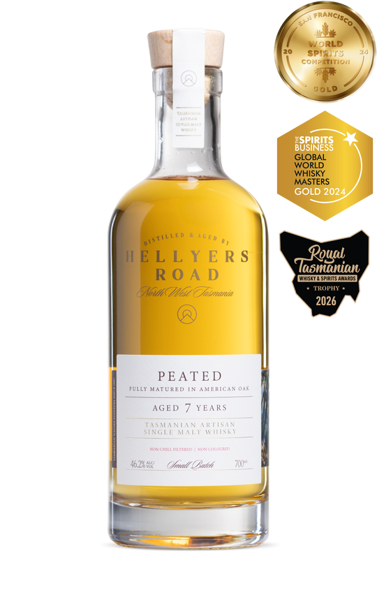 Peated 7 Year Old Tasmanian Single Malt Whisky