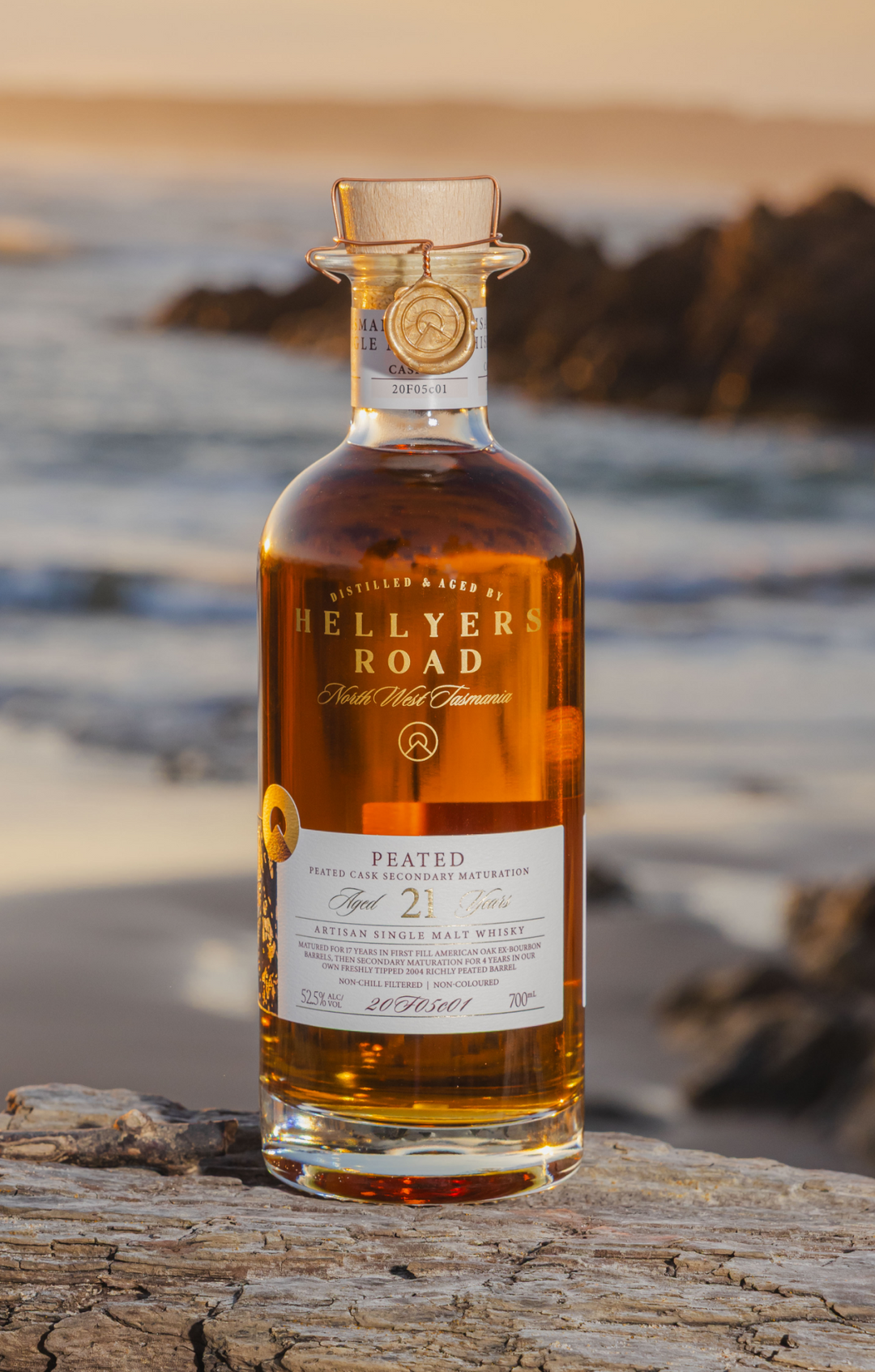 Peated Cask Finish 21 Years Old Tasmanian Single Malt Whisky