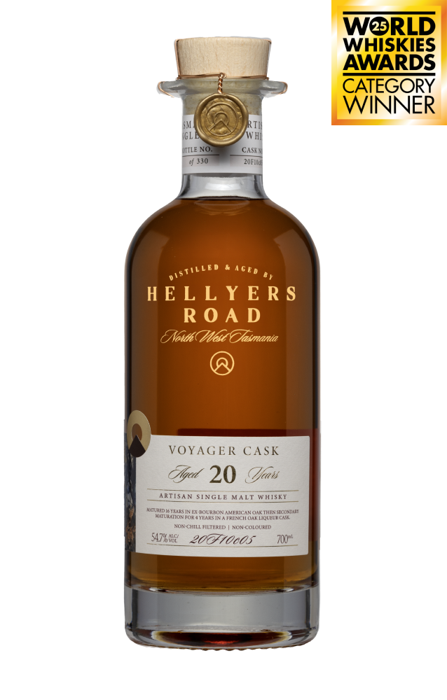 Voyager Cask 20 Year Old Tasmanian Single Malt Whisky