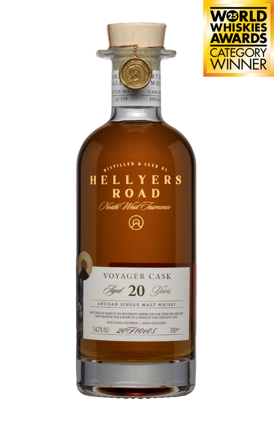 Voyager Cask 20 Year Old Tasmanian Single Malt Whisky