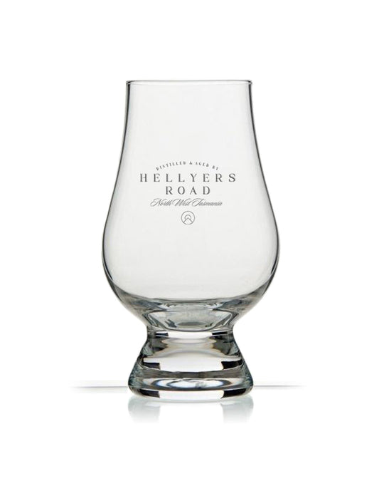 Hellyers Road Distillery Single Malt Whisky Glencairn Glass-Engraved